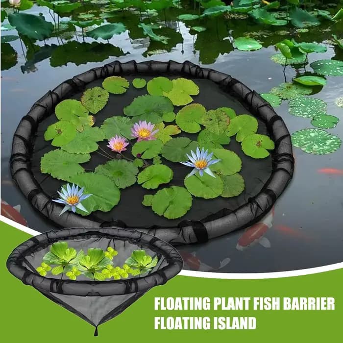 Barrière flottante pour plantes