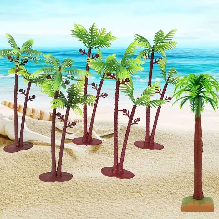 Modèle de simulation de palmier tropical