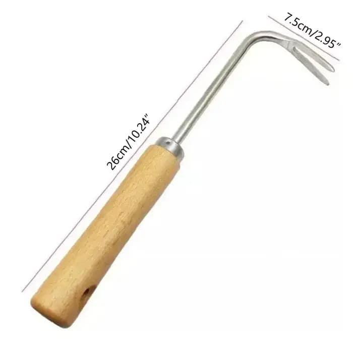 Désherbeur de jardinage en acier inoxydable