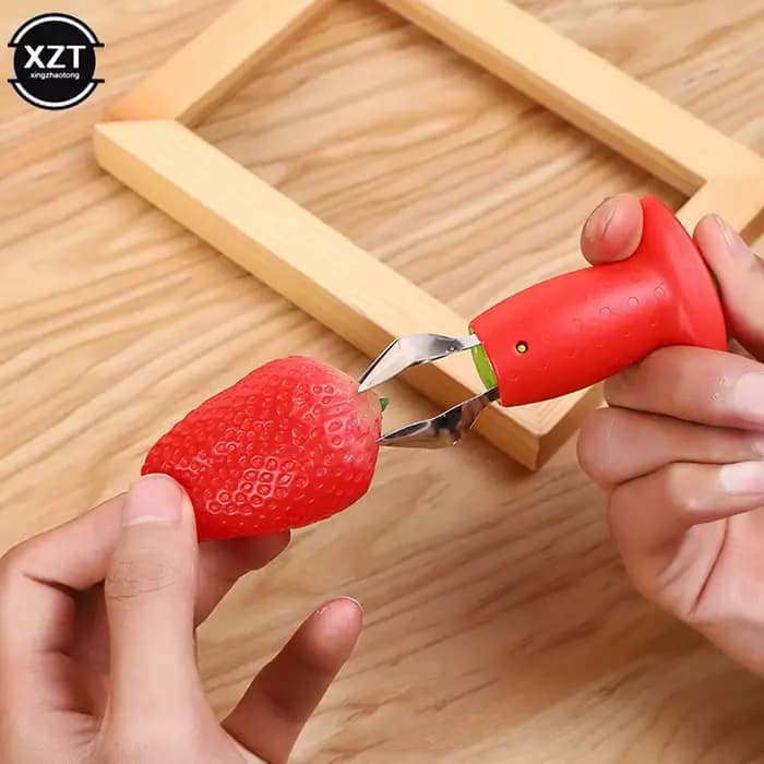 Dissolvant de fruits et de cuir chevelu créatif pour la maison, Harvey MEDler, gadget, Tomate SUNks, Corers Harvey Knife Stem Remover, Outils de cuisine