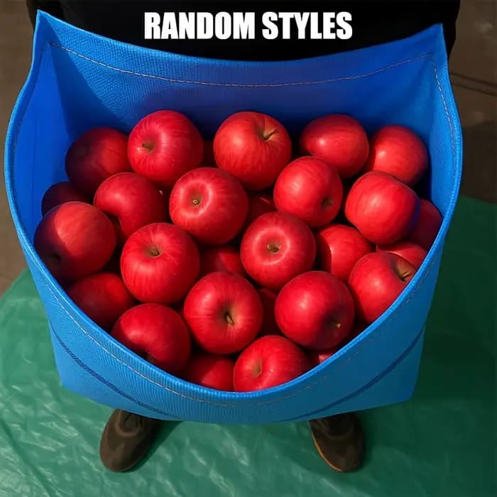 Sac de cueillette de fruits de jardin et pochette
