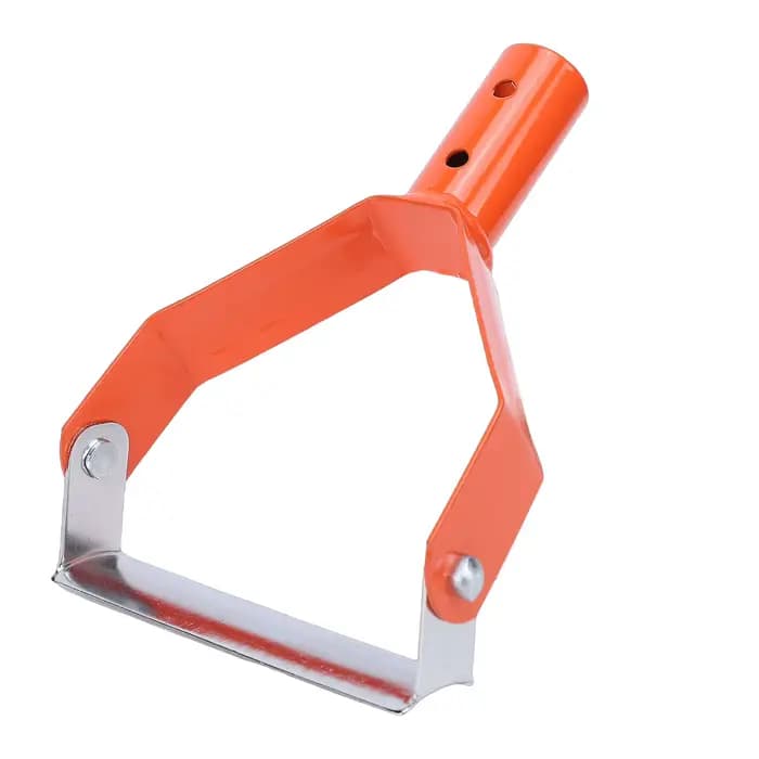 Houe de jardin robuste en acier au carbone pour le désherbage et le jardinage