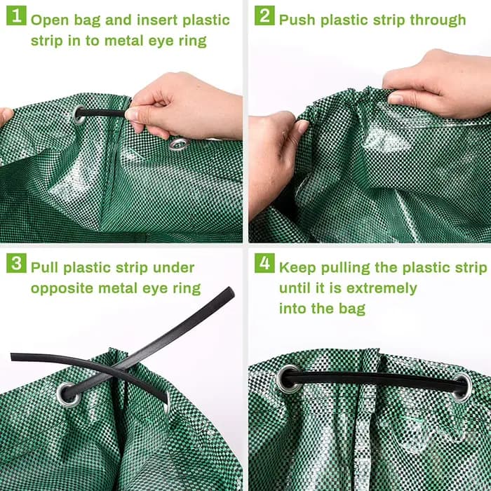 Sac poubelle de jardin de 50 à 500l