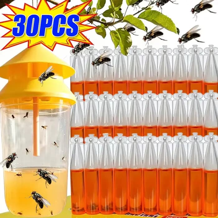Piège à mouches à fruits liquide