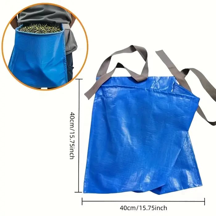 Sac de cueillette de fruits de jardin et pochette