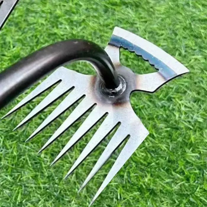 Houe de jardin à 8 dents