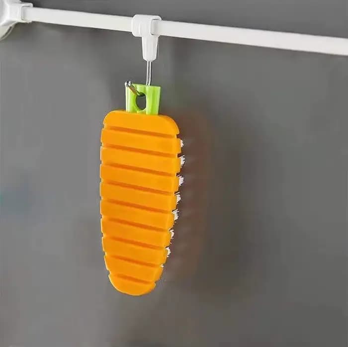 Brosse à carottes multifonctionnelle pour fruits et pommes de terre