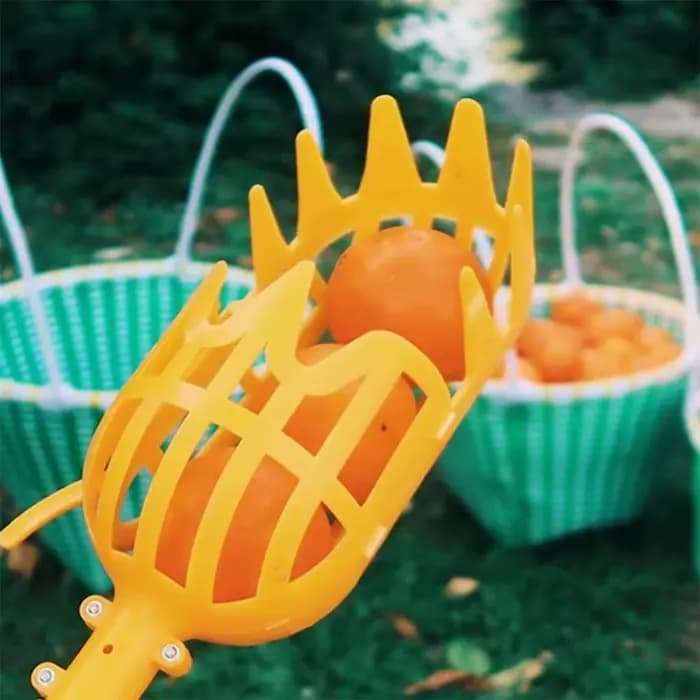 1 pièce Outil de cueillette de fruits et de récolte en plastique pour la ferme et le jardin