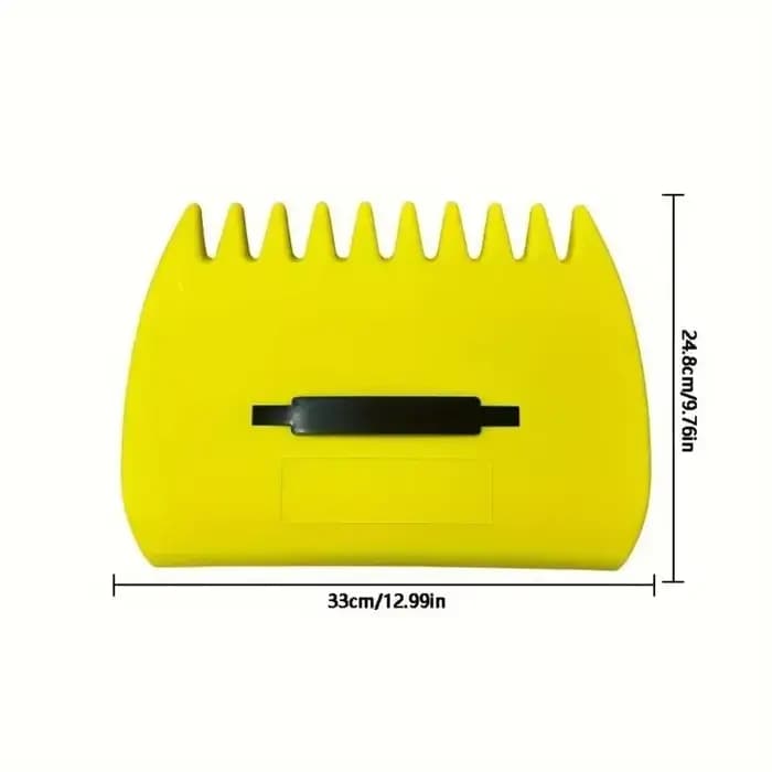 Râteau ramasse-feuilles en plastique durable