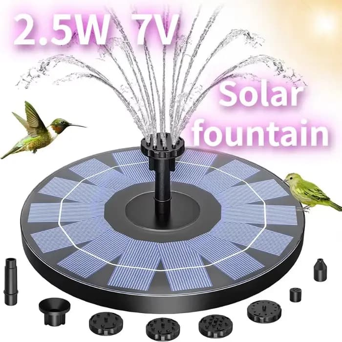 Fontaine solaire extérieure 1W/1.5W/2.5W
