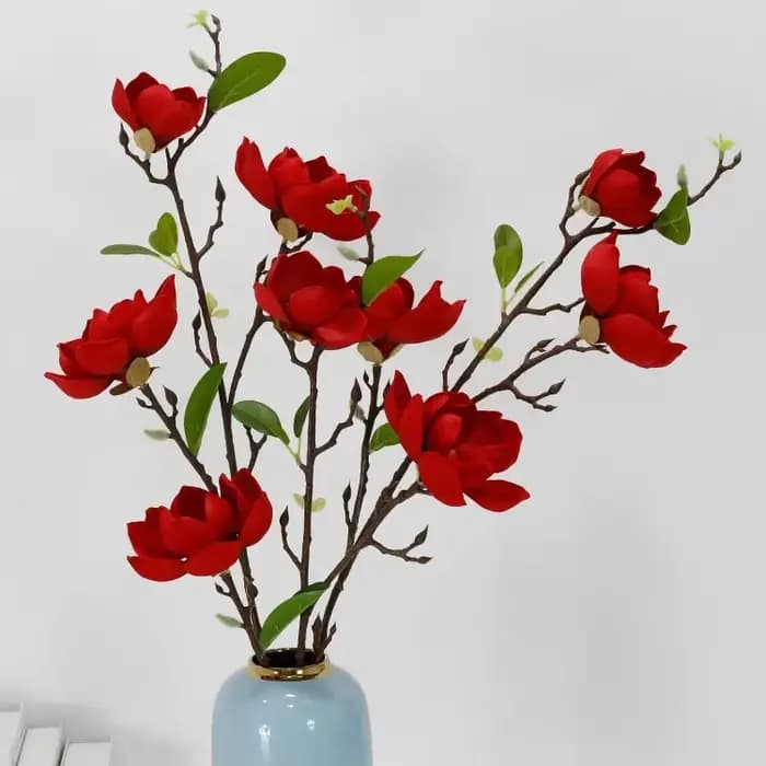 Simulation de fleur de magnolia d'intérieur