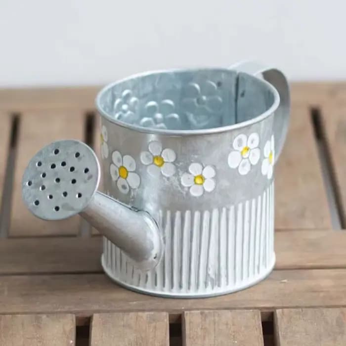 Pot de fleur en fer vintage pour plantes
