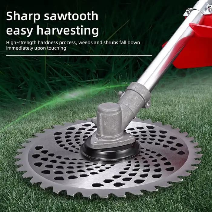 1 lame circulaire de coupe d'herbe de 10 pouces à 60 dents avec 4 accessoires