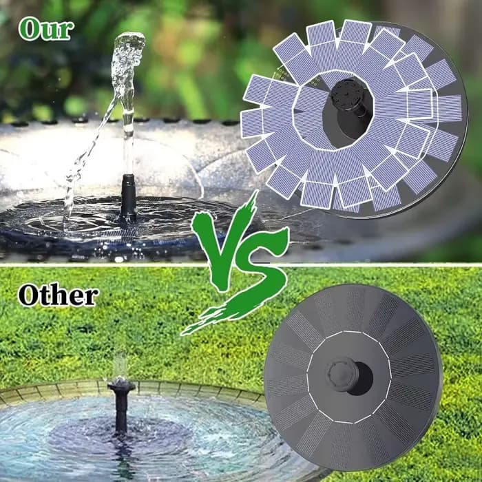 Fontaine solaire extérieure 1W/1.5W/2.5W
