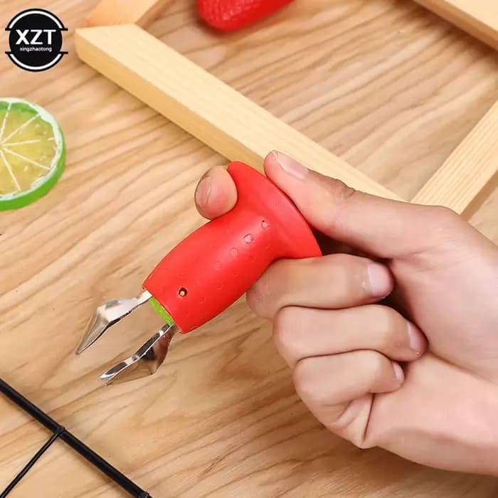 Dissolvant de fruits et de cuir chevelu créatif pour la maison, Harvey MEDler, gadget, Tomate SUNks, Corers Harvey Knife Stem Remover, Outils de cuisine
