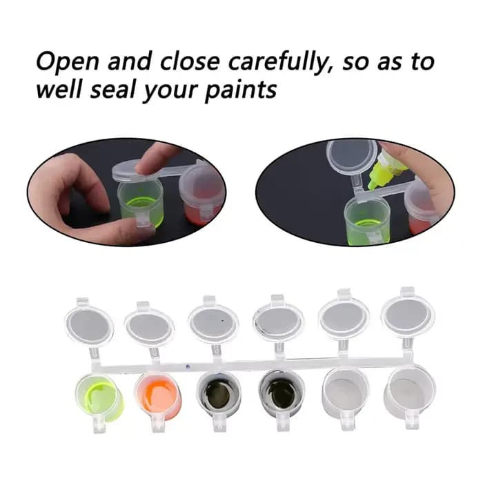 Bandes de peinture africaine pour pots