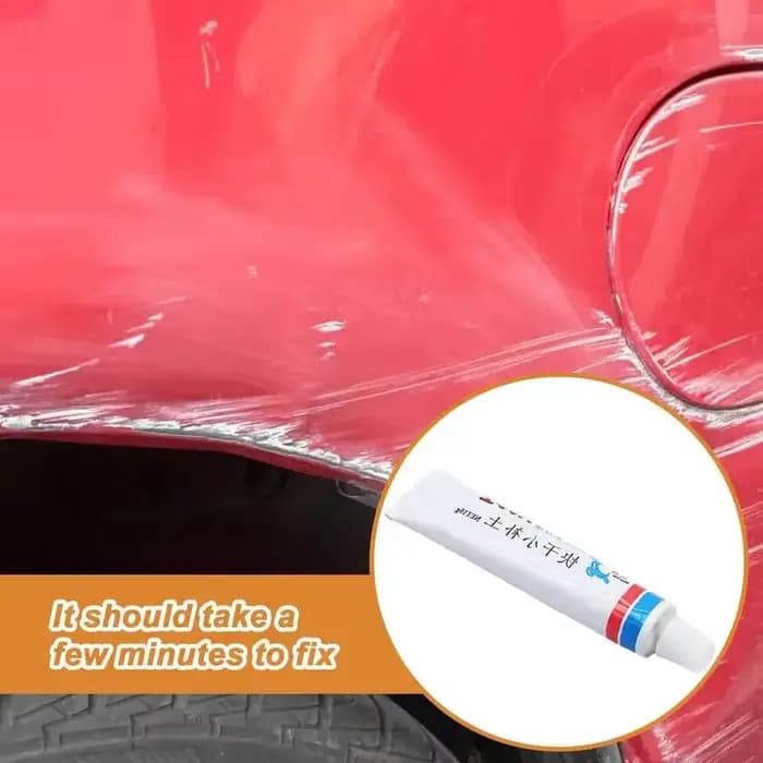 Pâte de réparation de voiture à séchage rapide, pâte de mastic de réparation de rayures automobiles pour baignoires en métal automobile, motos, bateaux, comptoirs