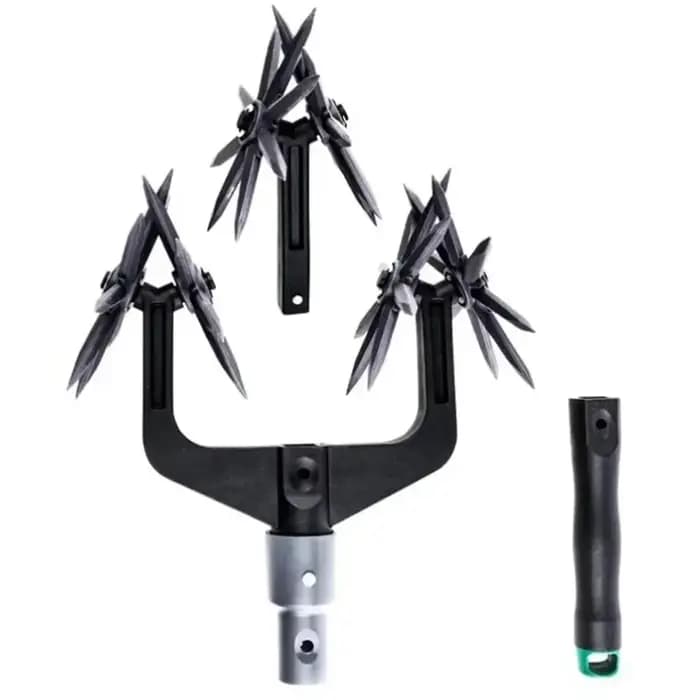 Cultivateur rotatif découseur de pelouse de jardin