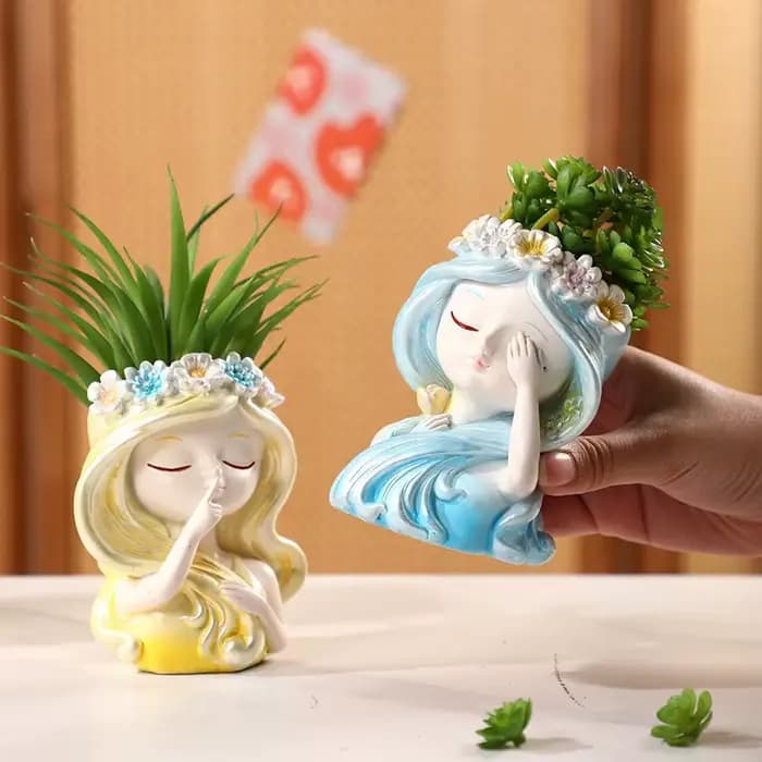 Pots de fleurs artistiques