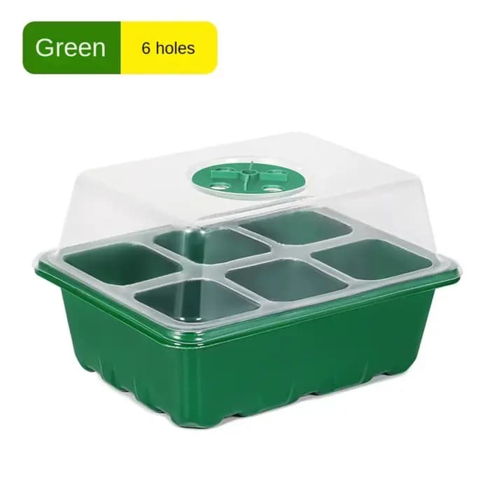 Plateau de démarrage de graines à 6/12 grilles