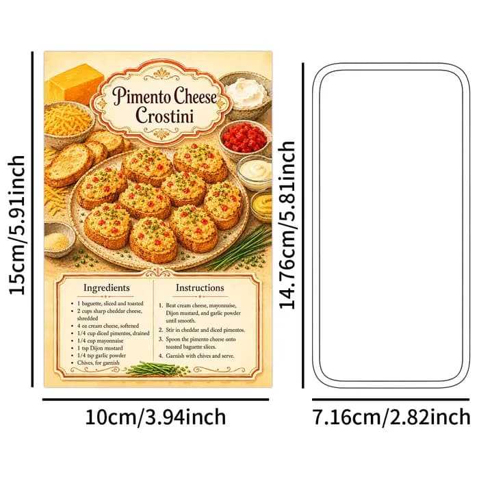 20 cartes postales vintage pour recettes d'apéritifs, cartes d'instructions pour collations savoureuses, cartes décoratives murales pour la cuisine, cadeaux pour les cuisiniers à domicile