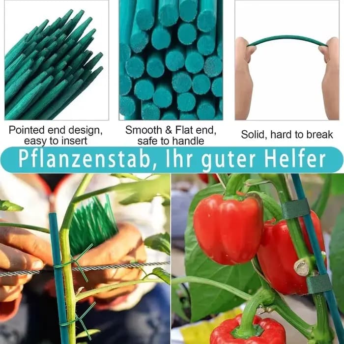 Tuteurs réutilisables pour plantes