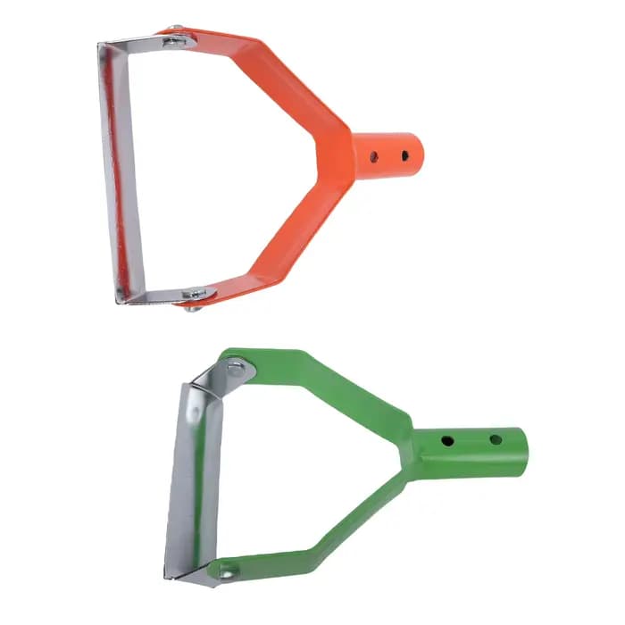 Houe de jardin robuste en acier au carbone pour le désherbage et le jardinage