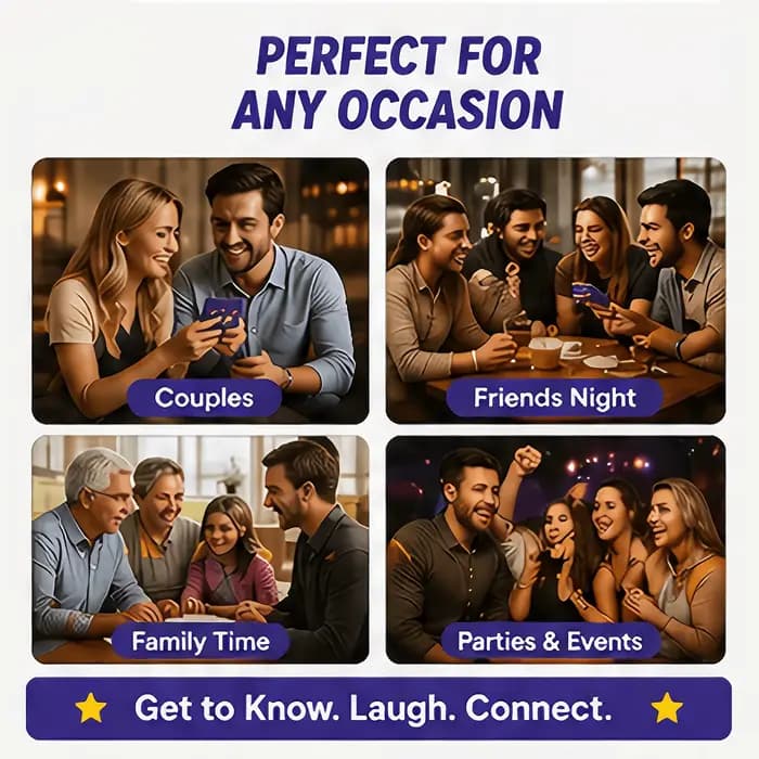 Jeu de cartes 50 questions profondes : Combien bien me connaissez-vous ? Démarreur de conversation amusant pour la famille, soirée entre amis, camping, cadeau de Noël