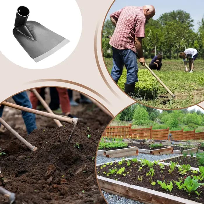 Houe de désherbage et de terrassement durable