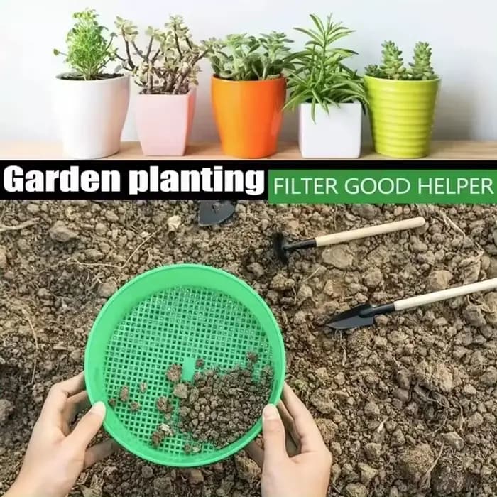Grande Bac à Terre en Plastique Grande Capacité pour Jardinage
