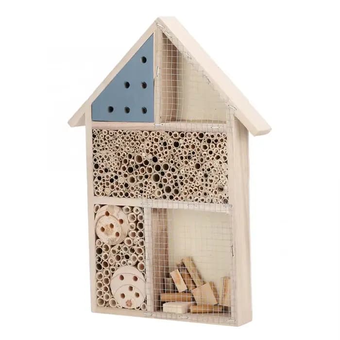 Maison d'Insectes en Bois, Abri d'Hôtel, Décoration de Jardin, Nid, Boîte