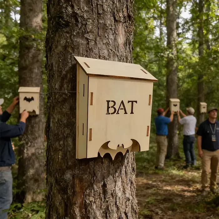 Nichoir en bois DIY pour insectes