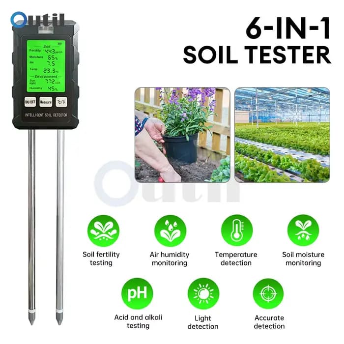 Testeur de sol de haute précision