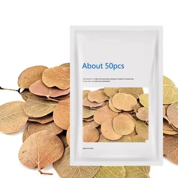 Filtre d'aquarium à feuilles naturelles