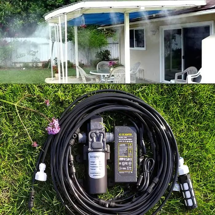 Atomiseur de brouillard d'eau de jardin 18M
