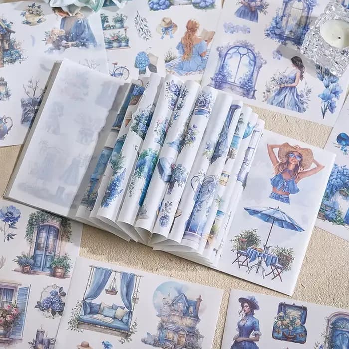 50 feuilles d'autocollants pour journal de jardin