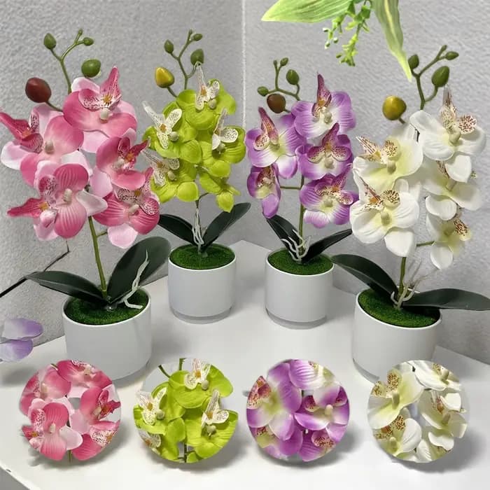 Orchidées artificielles