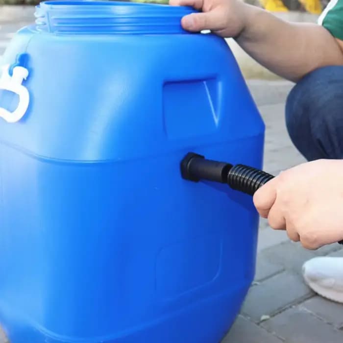 Kit de tuyau de dérivation d'eau de pluie 3/4 pour connecter deux fûts à l'eau et optimiser la réutilisation