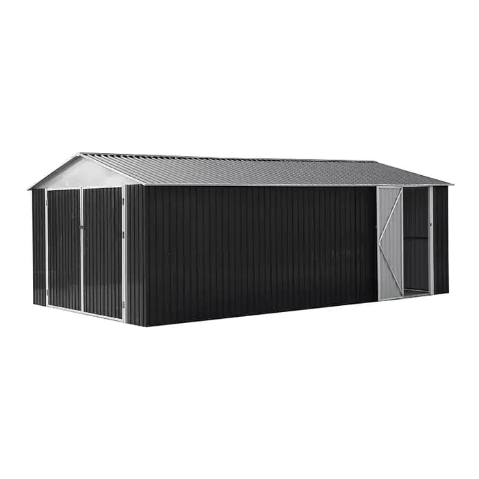 Abri de jardin préfabriqué moderne en bois traité sous pression pour le stationnement des voitures