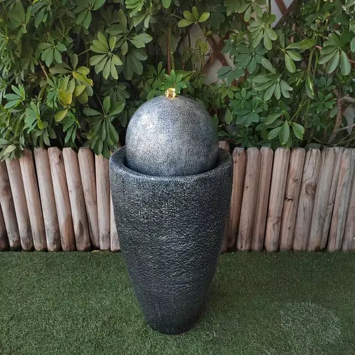 Ornement de fontaine décoratif de jardin de cour intérieure/extérieure