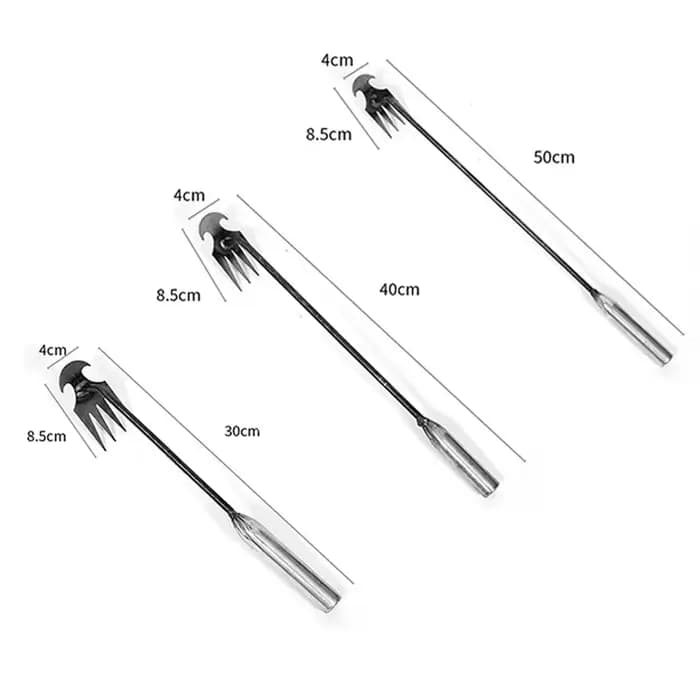 Désherbeur manuel multifonctionnel à 4 dents pour jardin