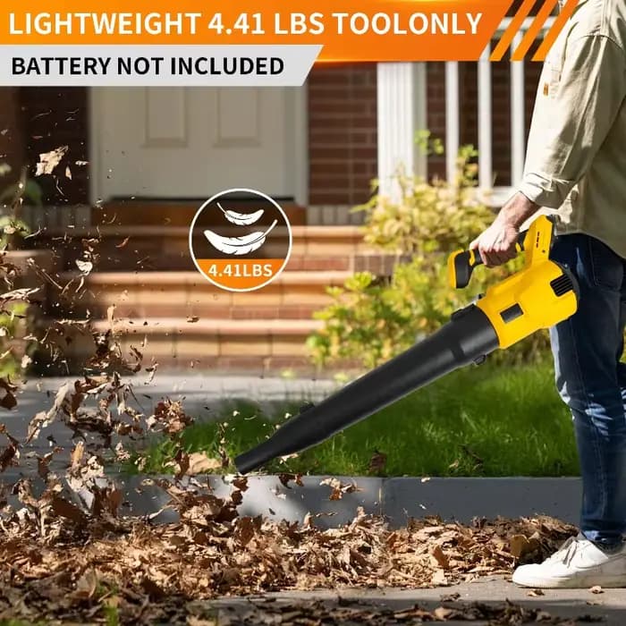 Souffleur de feuilles sans fil 1500W