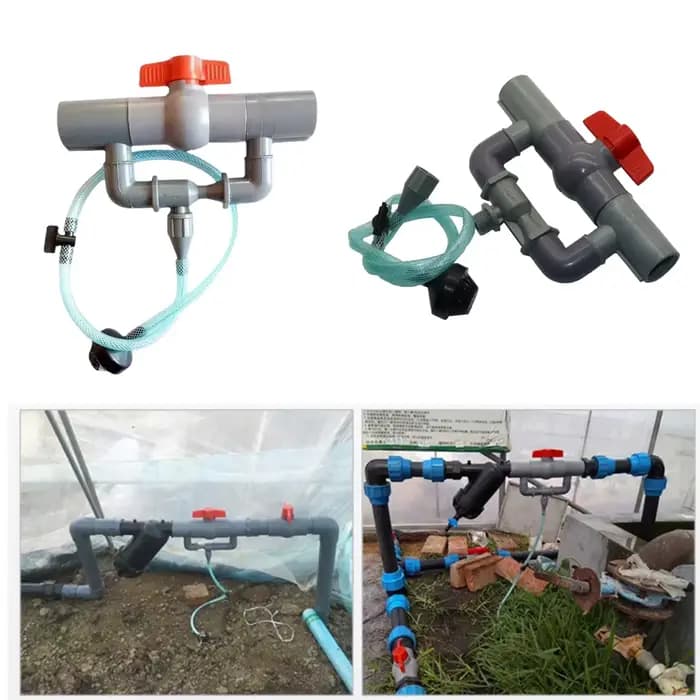 Système applicateur d'engrais de Style Venturi pour l'irrigation du jardin