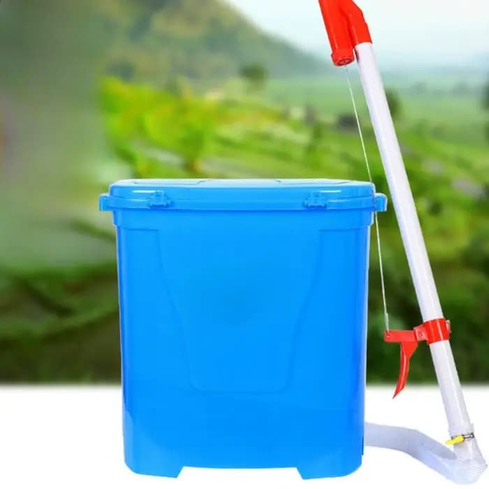Épandeur d'engrais granulaire à dos de 25l