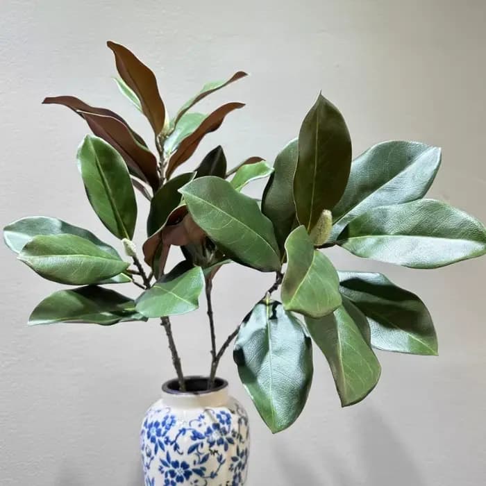 Feuilles de Magnolia artificielles 70CM