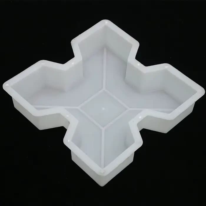 1 pièce Nouveau Moule à pavés en plastique réutilisable 25x6cm