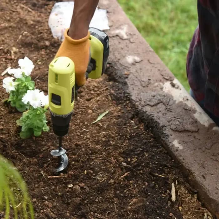 Foret en spirale pour tarière de jardin