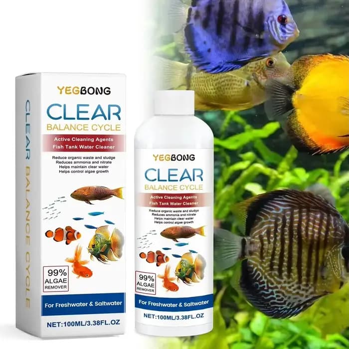 Dissolvant d'algues pour aquarium