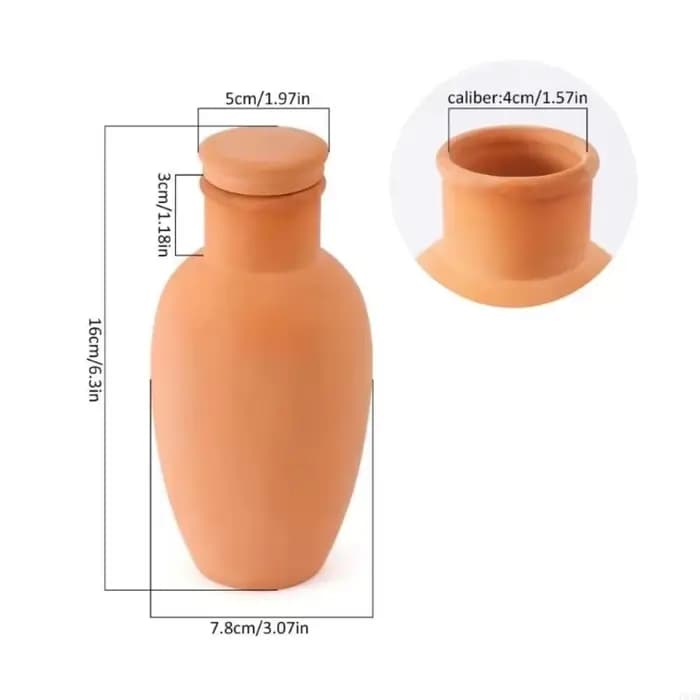 4 Pièces – Système d'auto-arrosage polyvalent en terre cuite avec pointes à arrosage automatique pour un approvisionnement constant