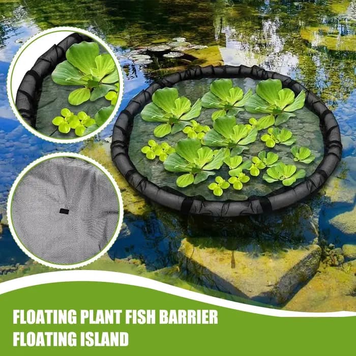 Corral flottant pour plantes